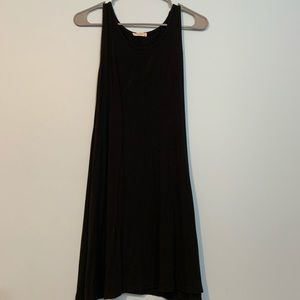 Flowy black summer dress
